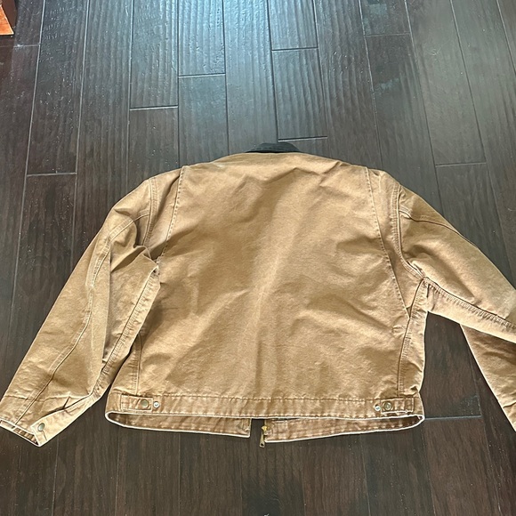 Carhartt Men’s Brown and Charcoal Jacket 2XL - Picture 5 of 5